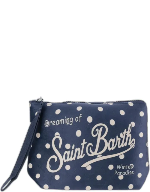 Aline Clutch Bag With Logo