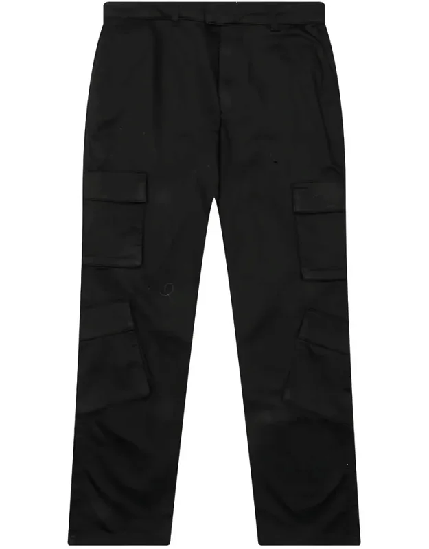 Pant With Multiple Pockets And Flap Pockets