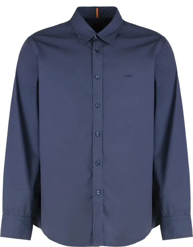 Regular Fit Shirt In Cotton Poplin