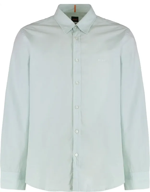 Regular Fit Shirt In Cotton Poplin