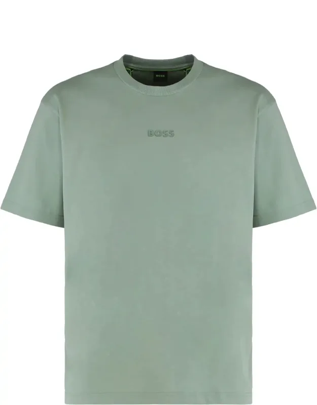 Crew Neck T-shirt In Cotton