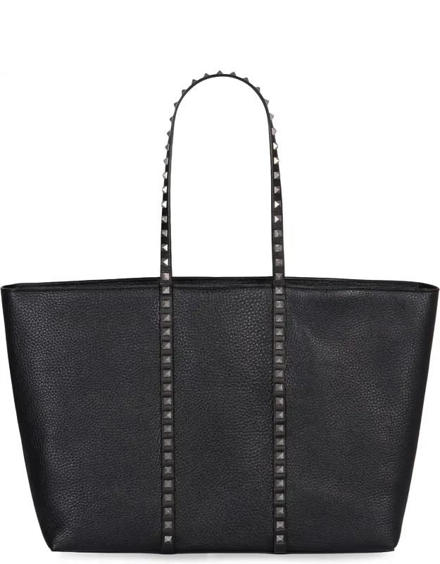 Shopping Rockstud Leather Bag