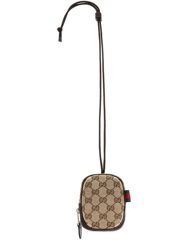 Pouch On A Leather Belt