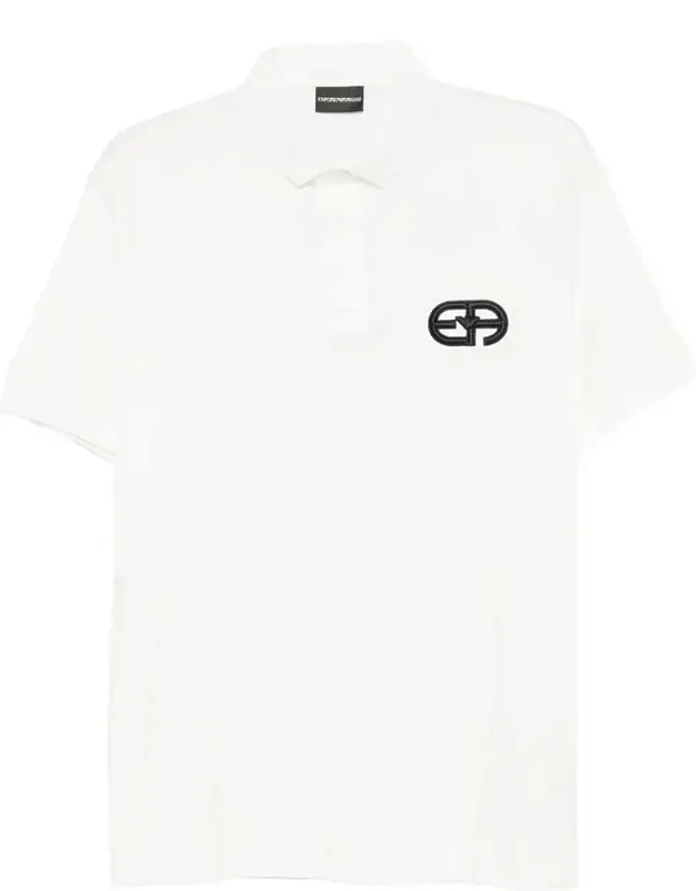 Sweater With Short Sleeves And Embroidered Logo