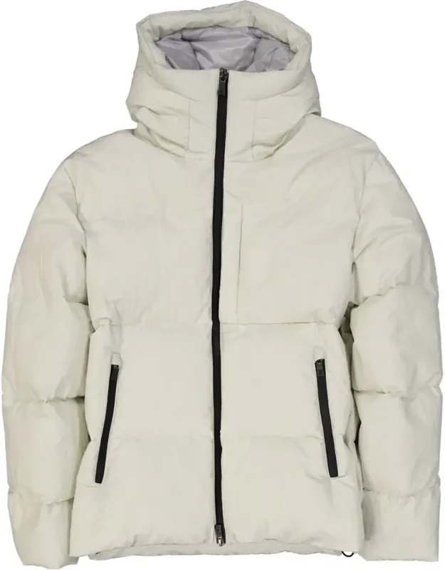 Herno Down Jacket With Drawstring Hood And Two Side Pockets