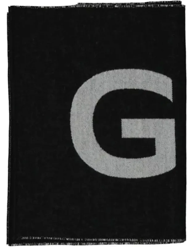 Wool Logo Scarf