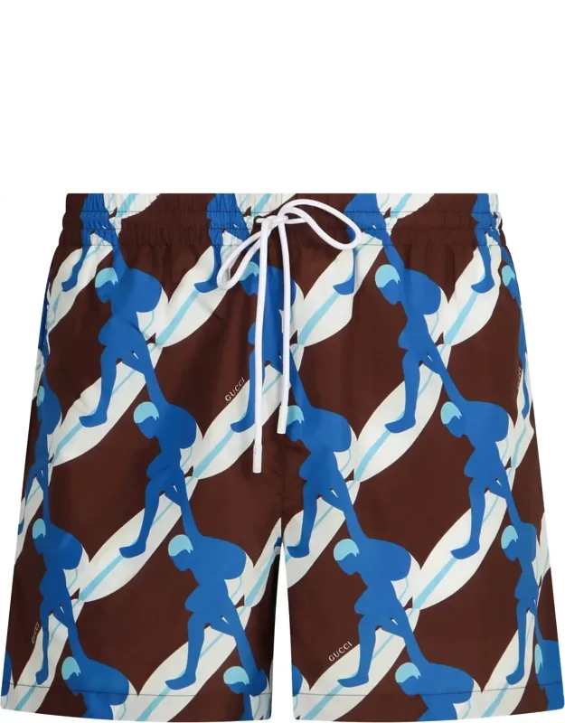 Printed Swim Shorts