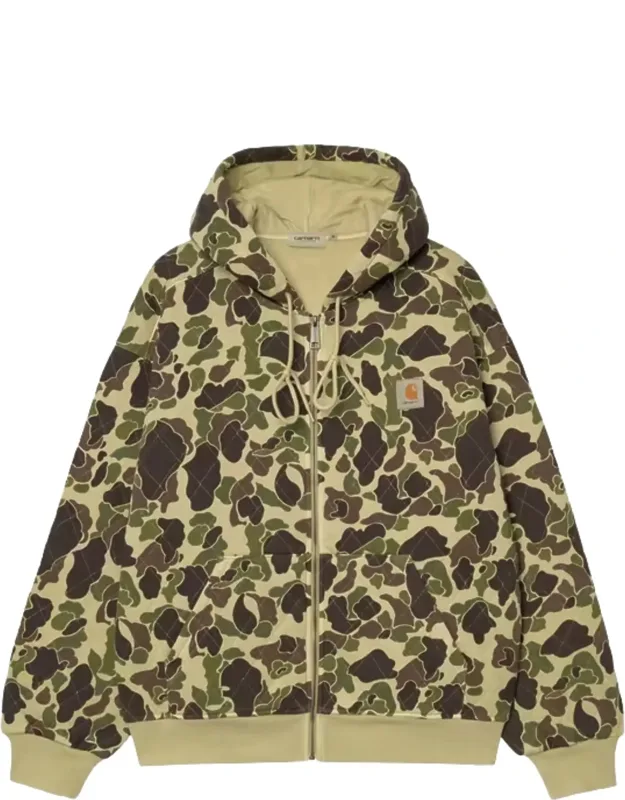 Hooded Vista Quilted Sweat Jacket