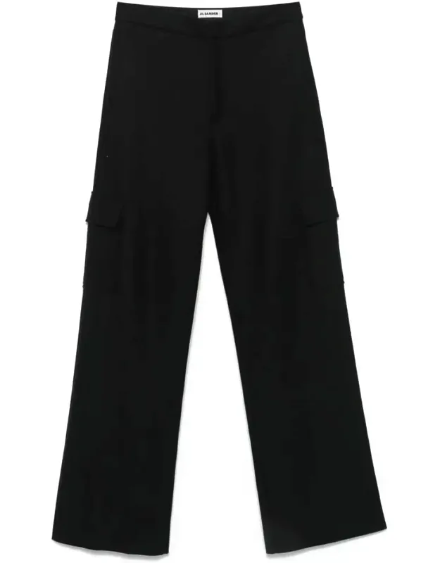 Pant Front Button Fastening, Two Side Cargo Pockets