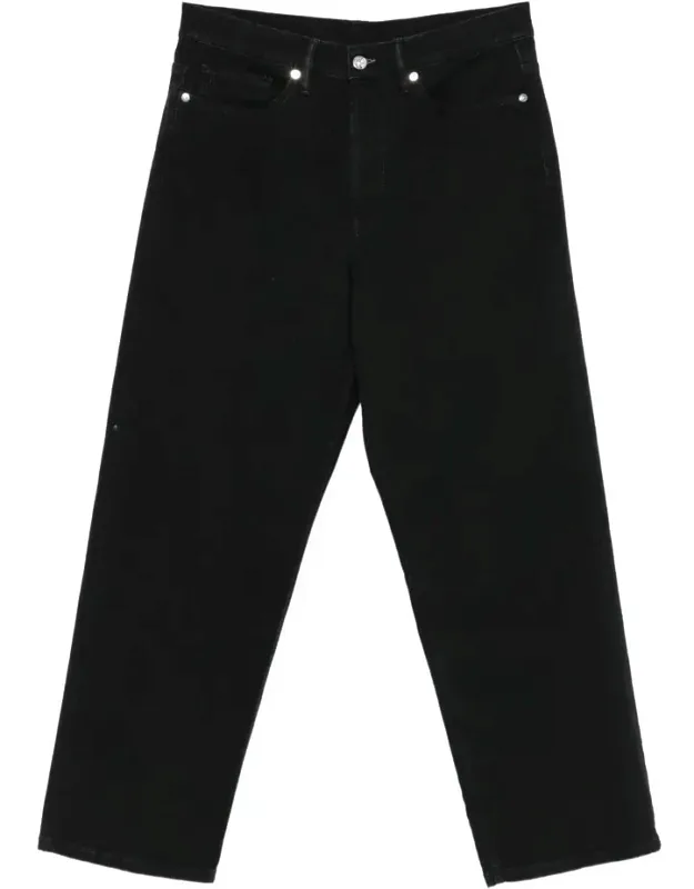 Nine In The Morning Jeans - Button Fly, Dark Wash