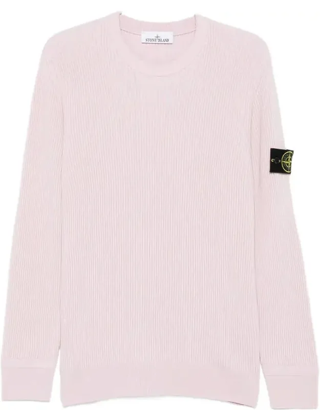 Sweater Ribbed-knit Crew Neck