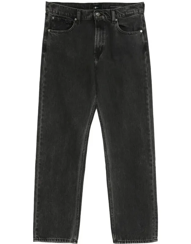 7 For All Mankind Jeans - Five-pocket Styling, Button Fastening
