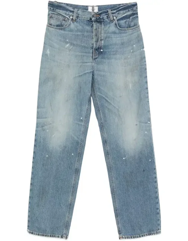 Jeans Five-pocket Design, Button Fly