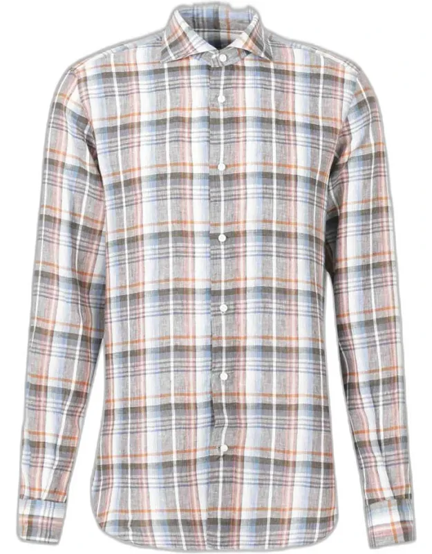 Checkered Motif Shirt