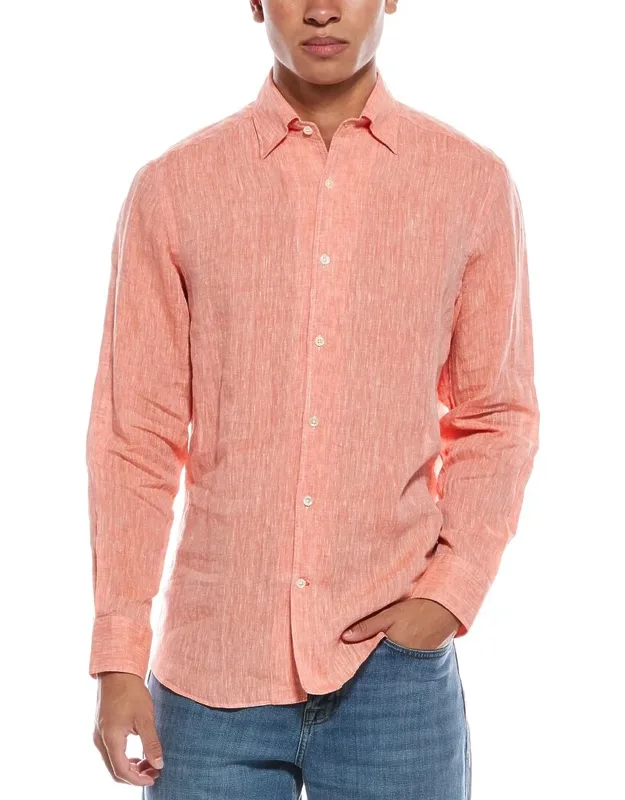 Morgan Solid Linen Shirt