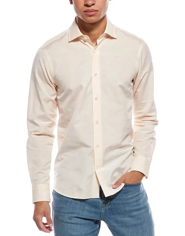 Linen-blend Shirt