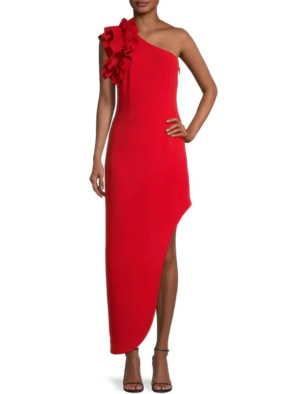 Asymmetric Hem Dress