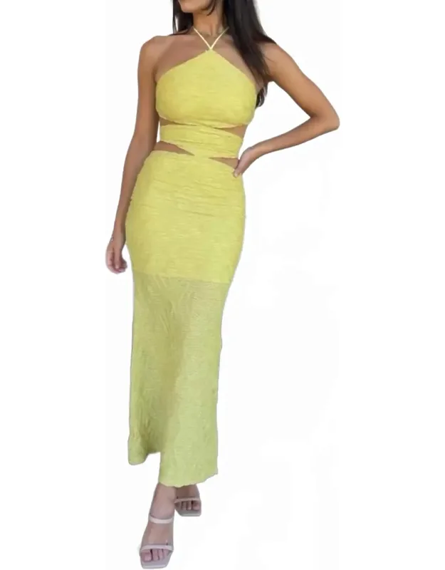 Granada Halter Neck Dress