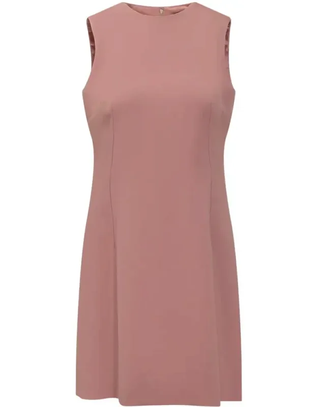 Dress - Short, Sleeveless, Zipper Closure