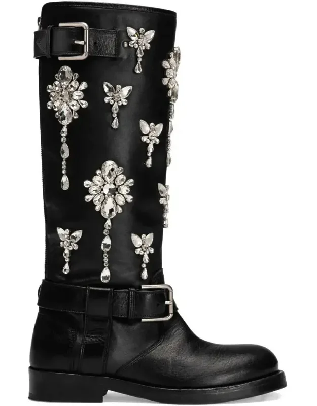 Rhinestone Boots
