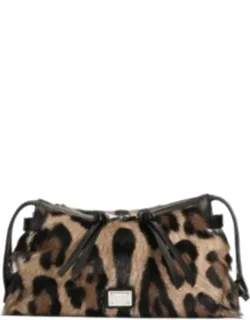 Vittoria Mini Tote Bag With Leopard Print