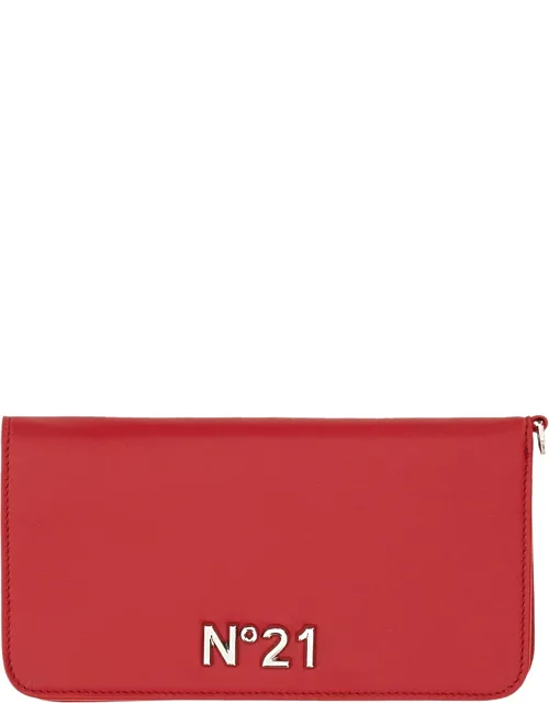 Wallet With Logo, Fourteen Card Slots, Four Bill Compartments