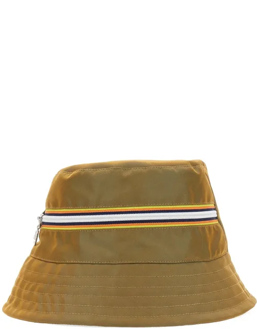 Bucket Hat With Zipper Logo