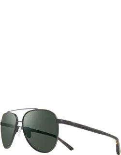 Metal Aviator Sunglasses