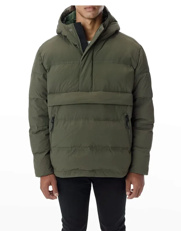 Packable Pullover Puffer Jacket