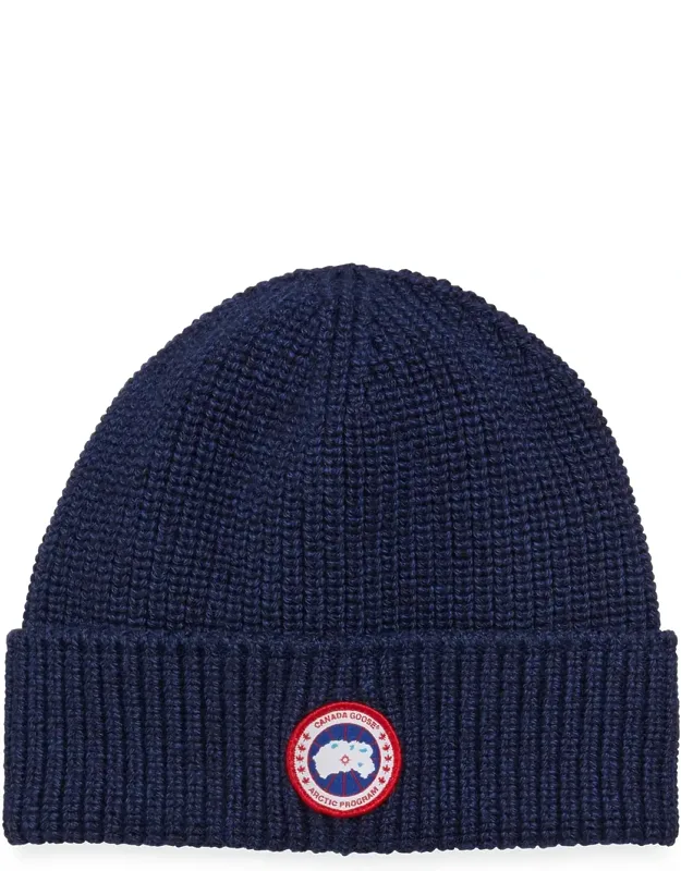 Arctic Rib-knit Wool Beanie