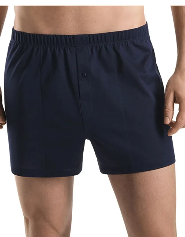 Sporty Mercerized Cotton Boxers