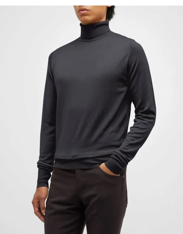 Richards Wool Turtleneck Sweater