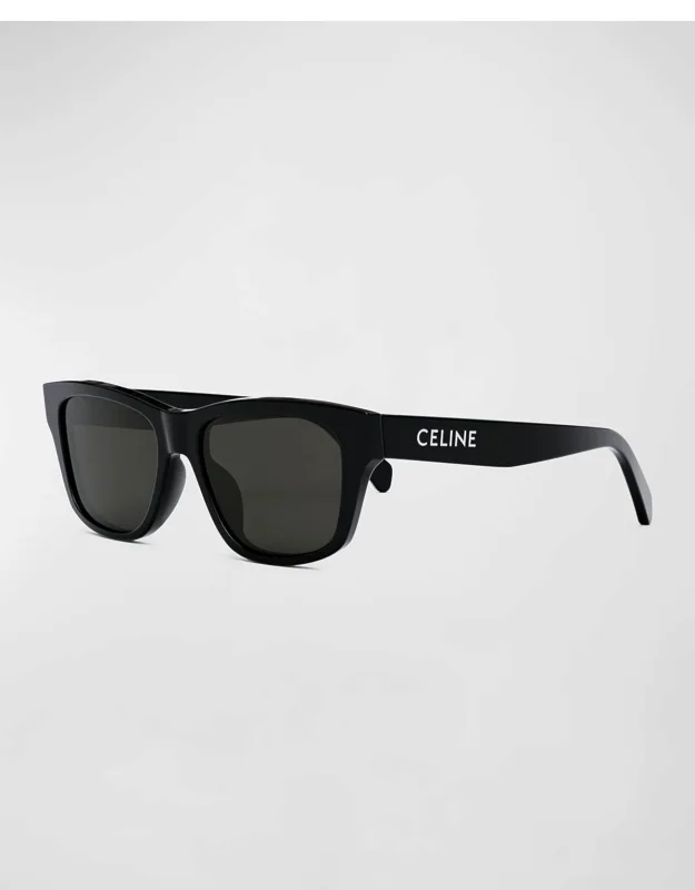 Monochrome Square Acetate Sunglasses