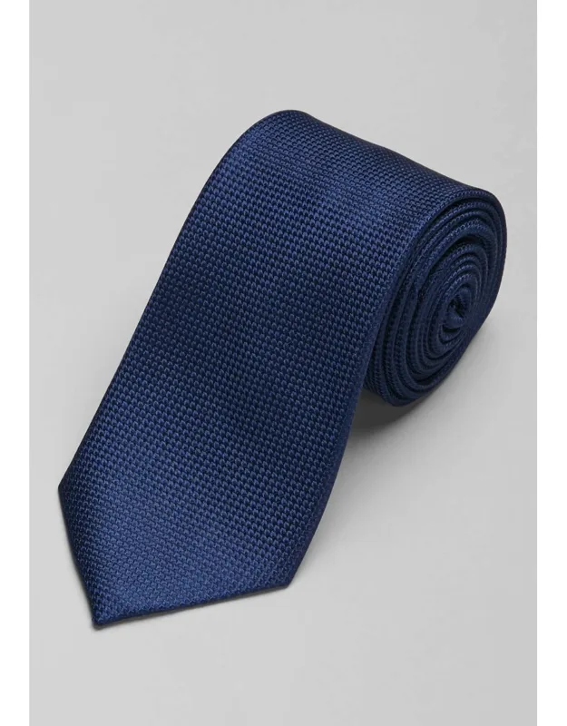 Solid Tie, Easy Care Silk, Stain Resistant