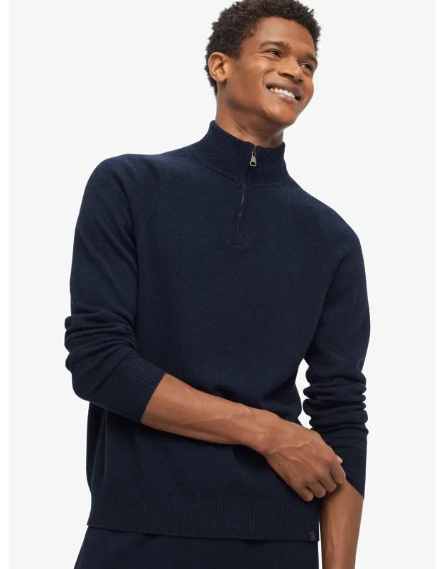 Half-zip Cashmere Sweater