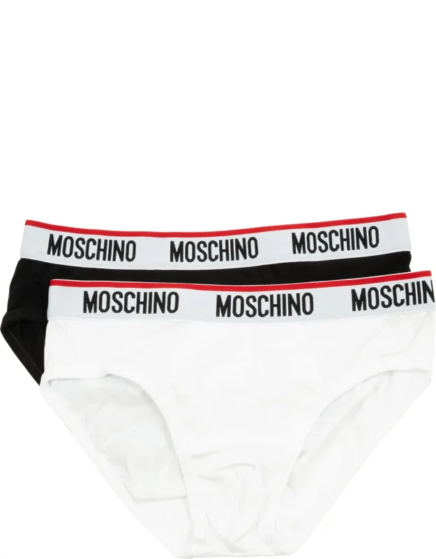 Briefs 2 Pack Elasticised Waist