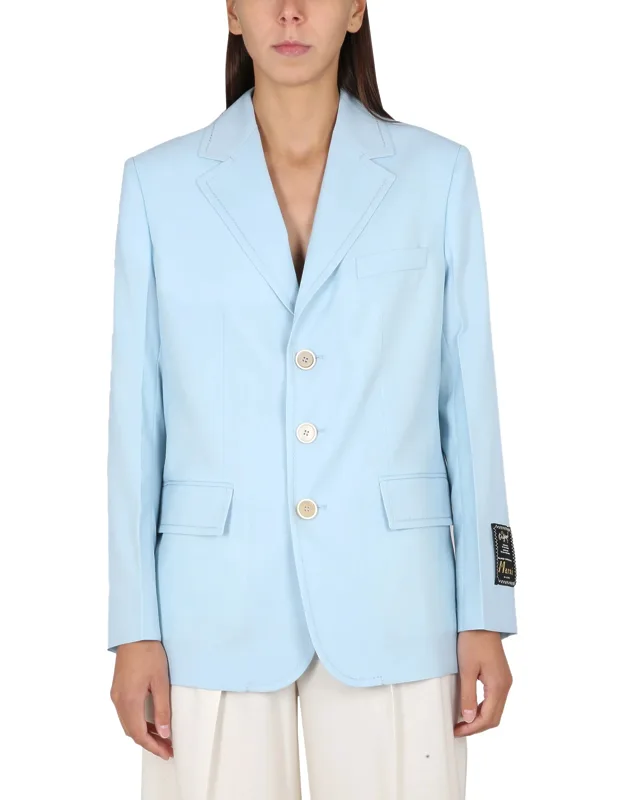 Cool Wool Long Blazer