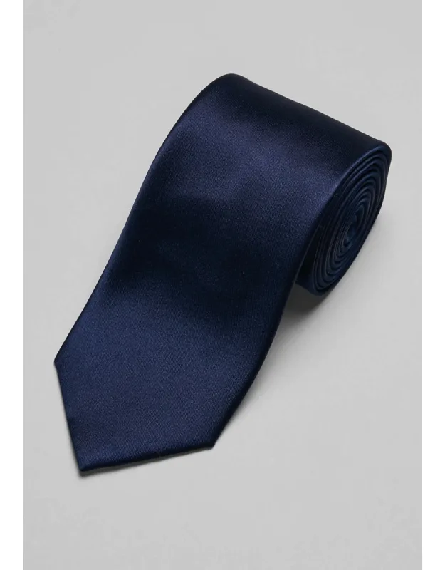 Satin Weave Solid Tie