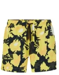 Quick-dry Printed Swim Shorts