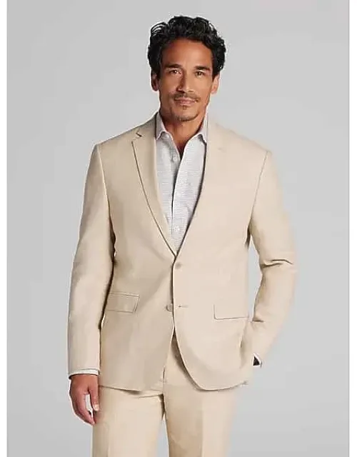 Linen Blend Suit Separates Jacket