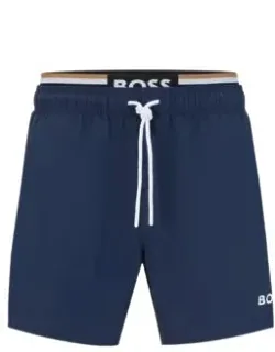 Quick-dry Swim Shorts In Recycled Fabric