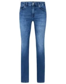 Regular-fit Jeans In Blue Italian Denim