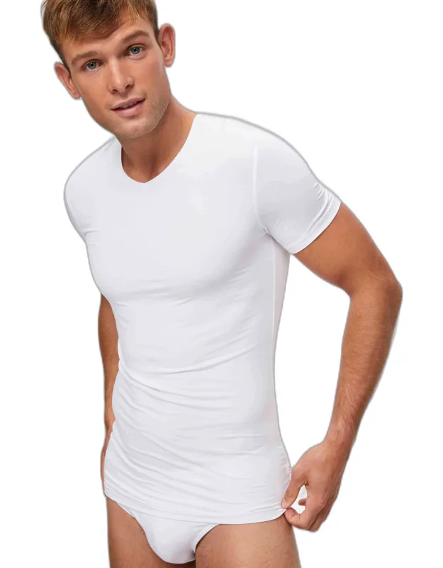Underwear V-neck T-shirt Micro Modal Stretch