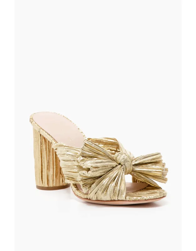 Penny Knot Block Heel Mule