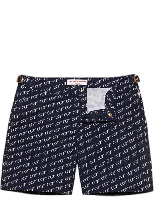 Orlebar Brown Geometric Jacquard Swim Shorts
