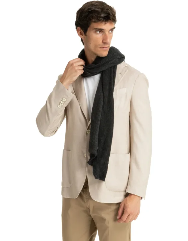 Cashmere Scarf - Made In Italy, Stripes