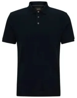 Regular-fit Polo Shirt In Mercerized Italian Cotton