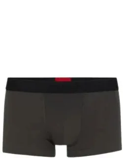 Stretch-cotton Trunks With Playing-card Logo