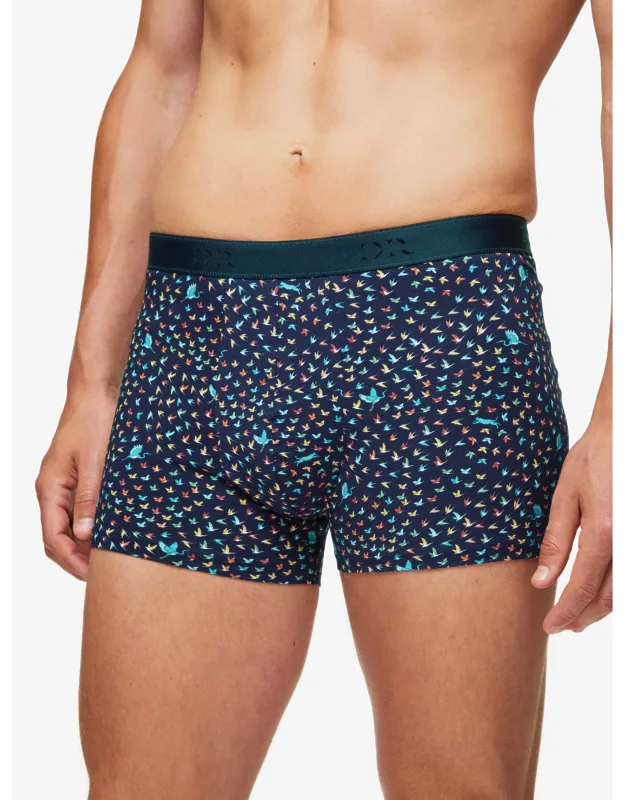 Boxer Briefs Pima Cotton Stretch Bird Print