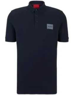 Cotton-piqu Polo Shirt With Metallic-effect Logo